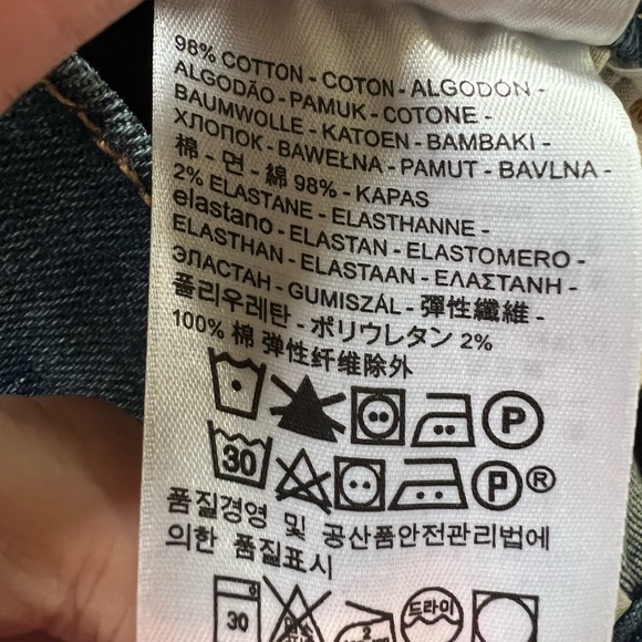 Anthropologie Levi’s New Distressed Overalls XS - Picture 11 of 11